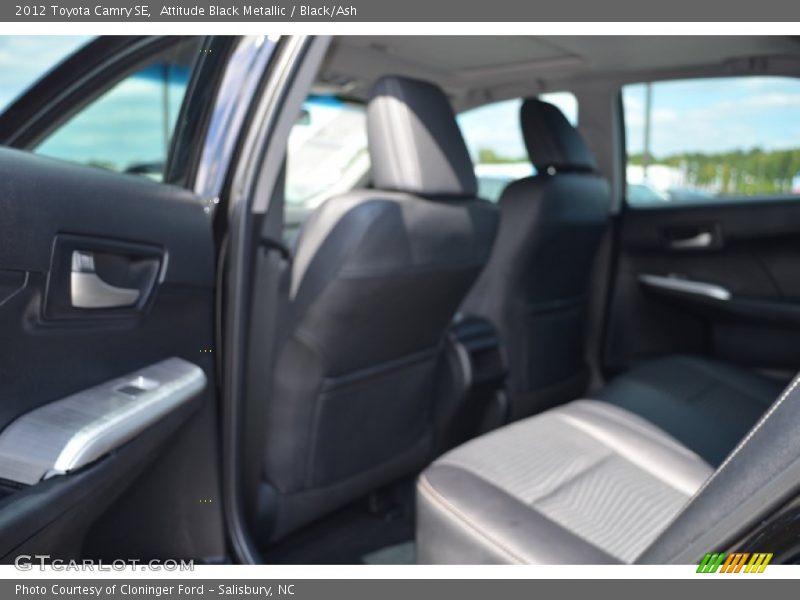 Attitude Black Metallic / Black/Ash 2012 Toyota Camry SE