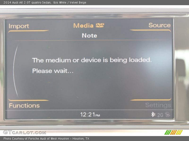 Ibis White / Velvet Beige 2014 Audi A6 2.0T quattro Sedan