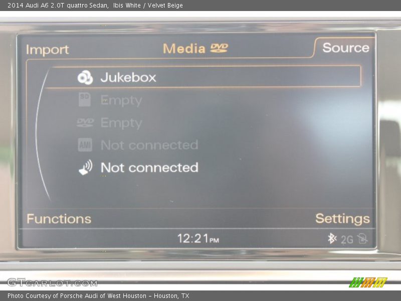 Ibis White / Velvet Beige 2014 Audi A6 2.0T quattro Sedan