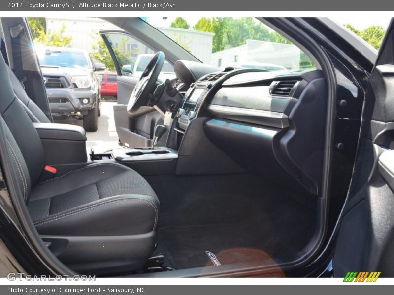 Attitude Black Metallic / Black/Ash 2012 Toyota Camry SE