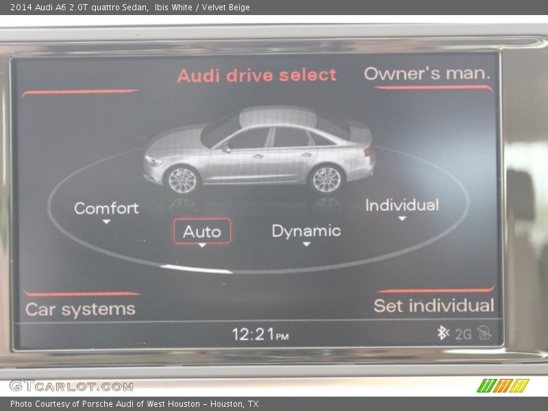 Ibis White / Velvet Beige 2014 Audi A6 2.0T quattro Sedan