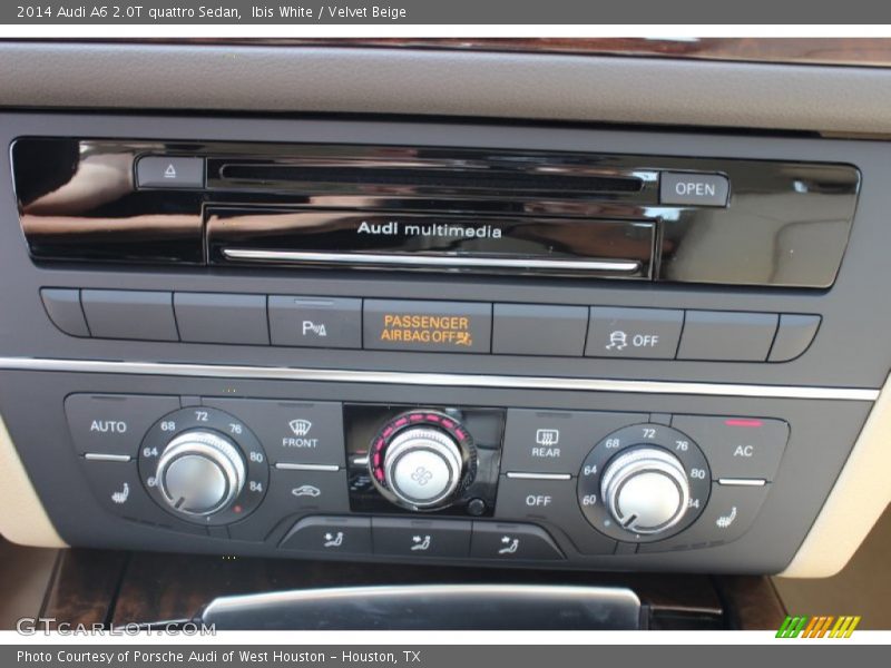 Ibis White / Velvet Beige 2014 Audi A6 2.0T quattro Sedan