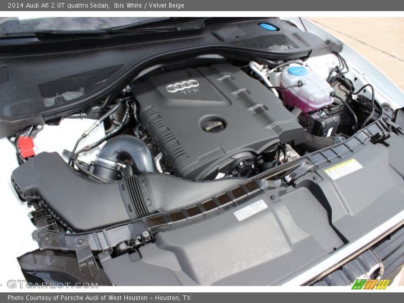 Ibis White / Velvet Beige 2014 Audi A6 2.0T quattro Sedan