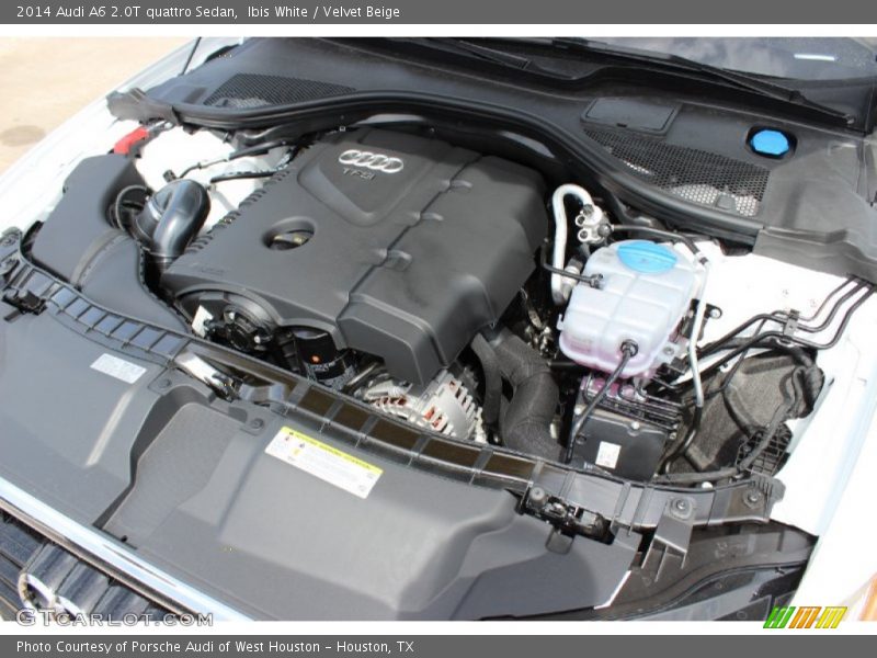 Ibis White / Velvet Beige 2014 Audi A6 2.0T quattro Sedan