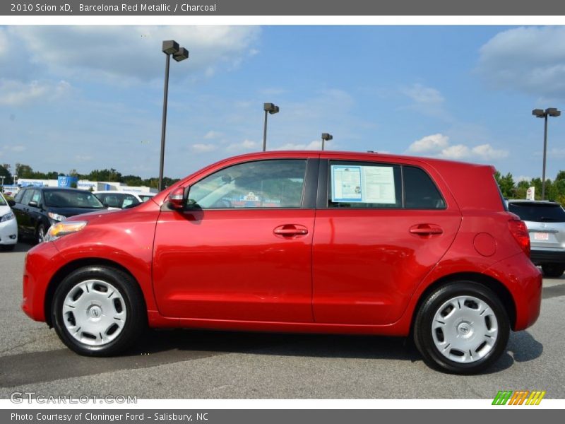 Barcelona Red Metallic / Charcoal 2010 Scion xD
