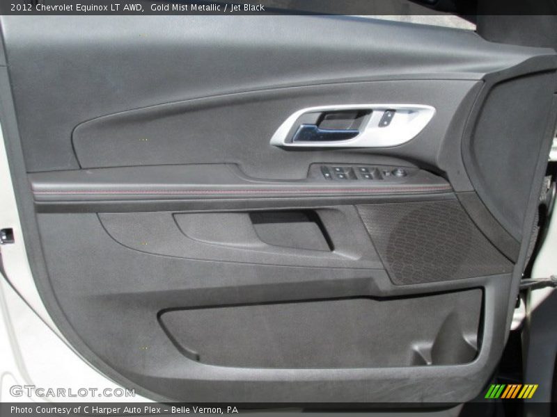 Gold Mist Metallic / Jet Black 2012 Chevrolet Equinox LT AWD