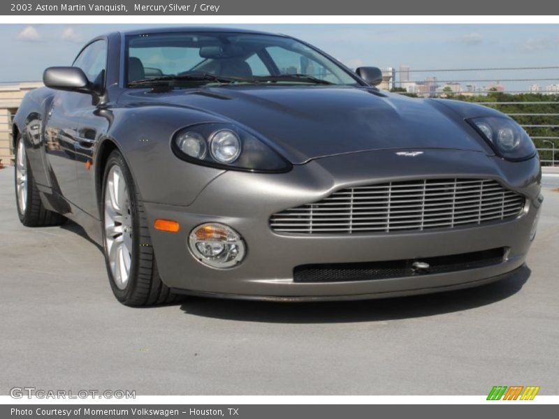 Front 3/4 View of 2003 Vanquish 