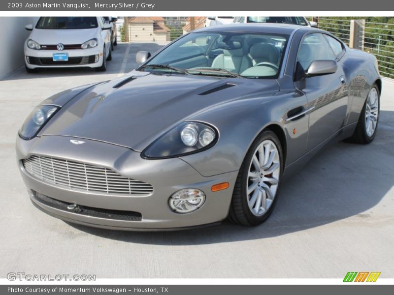 Front 3/4 View of 2003 Vanquish 