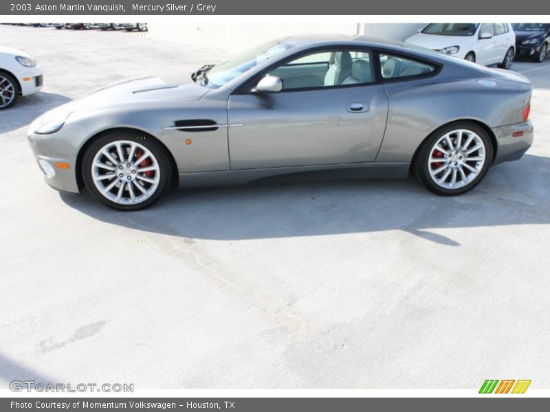  2003 Vanquish  Mercury Silver