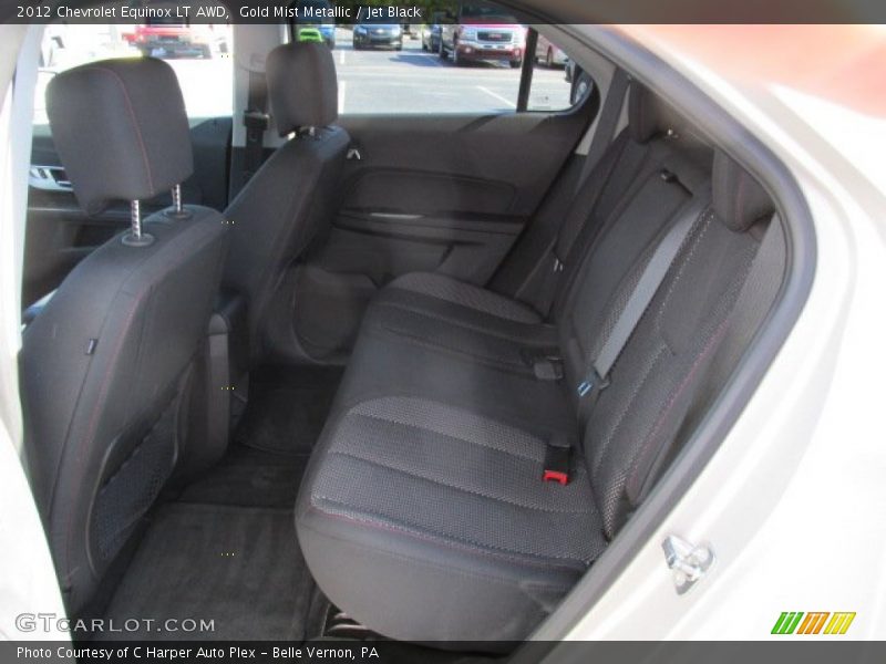 Gold Mist Metallic / Jet Black 2012 Chevrolet Equinox LT AWD