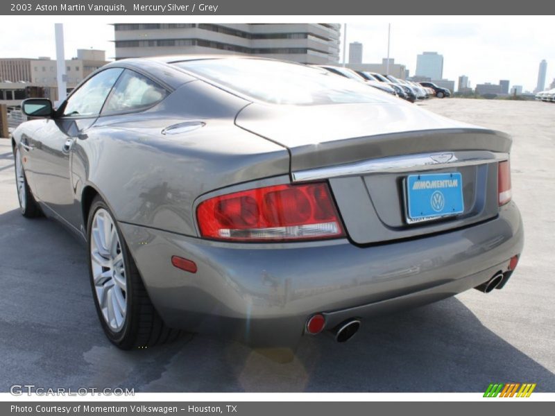 Mercury Silver / Grey 2003 Aston Martin Vanquish