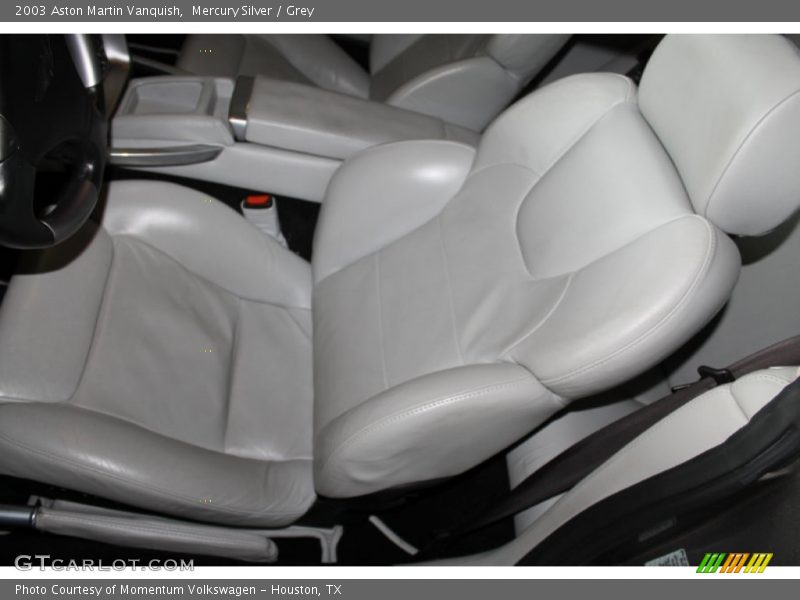 Front Seat of 2003 Vanquish 
