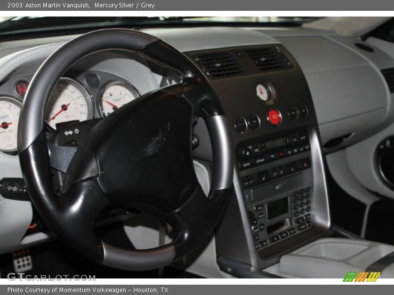 Dashboard of 2003 Vanquish 