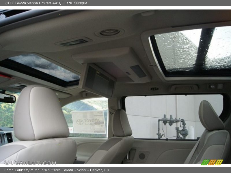 Black / Bisque 2013 Toyota Sienna Limited AWD