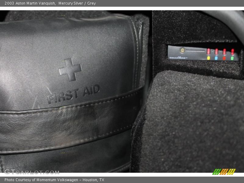 Mercury Silver / Grey 2003 Aston Martin Vanquish