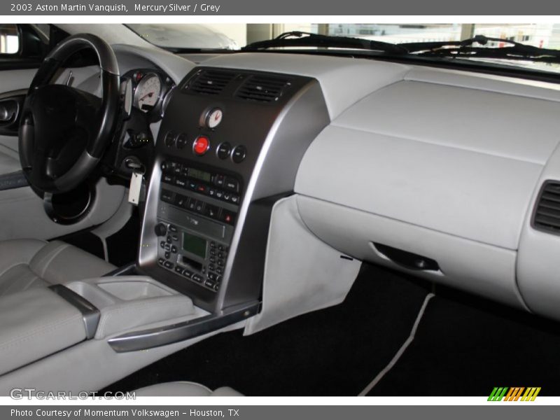Dashboard of 2003 Vanquish 
