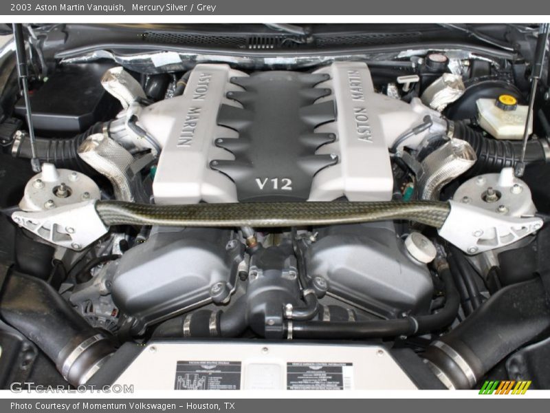  2003 Vanquish  Engine - 5.9 Liter DOHC 48-Valve V12