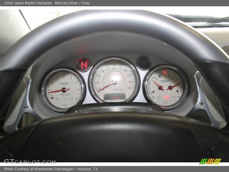  2003 Vanquish   Gauges