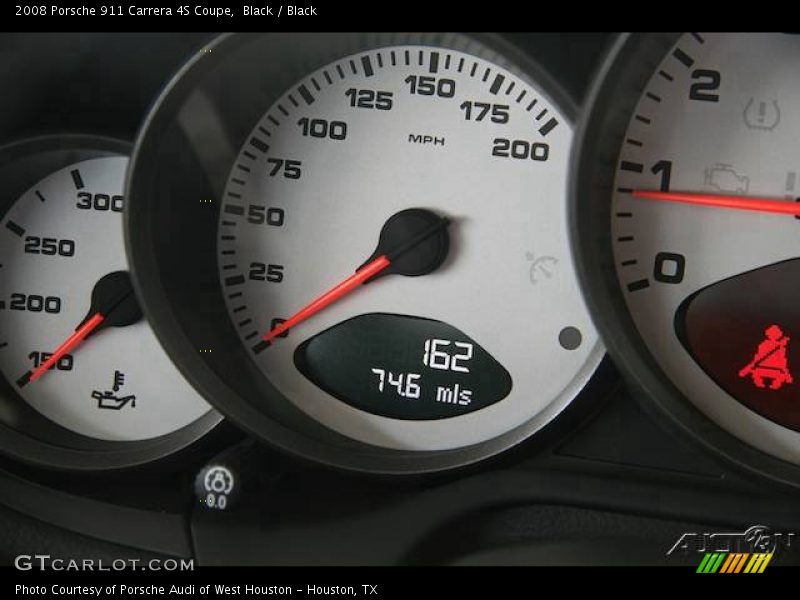 Black / Black 2008 Porsche 911 Carrera 4S Coupe