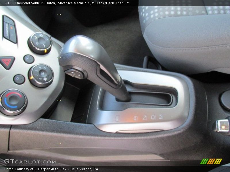 Silver Ice Metallic / Jet Black/Dark Titanium 2012 Chevrolet Sonic LS Hatch