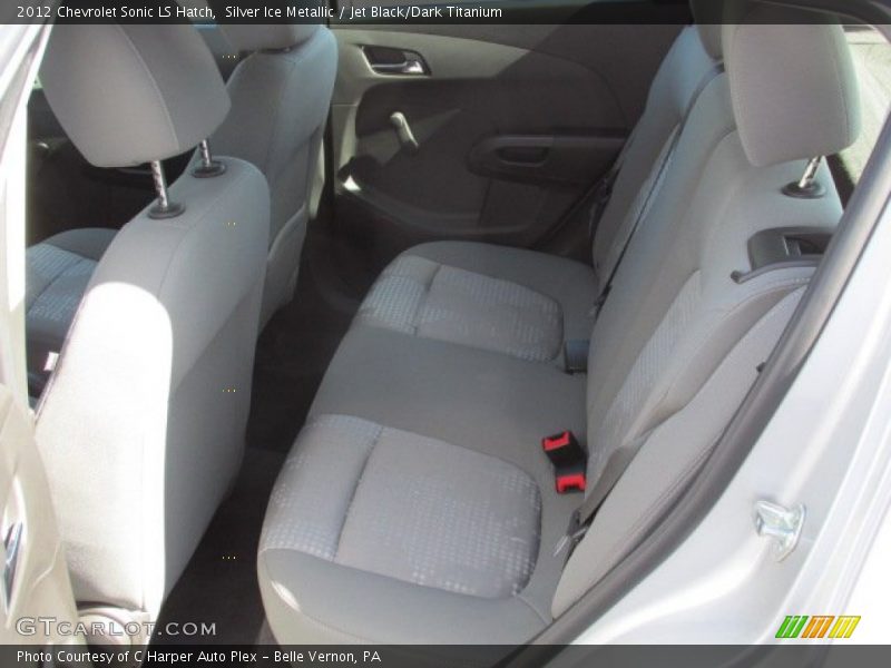 Silver Ice Metallic / Jet Black/Dark Titanium 2012 Chevrolet Sonic LS Hatch