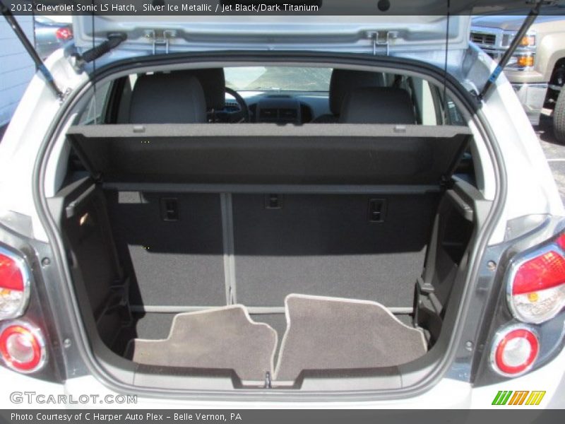 Silver Ice Metallic / Jet Black/Dark Titanium 2012 Chevrolet Sonic LS Hatch
