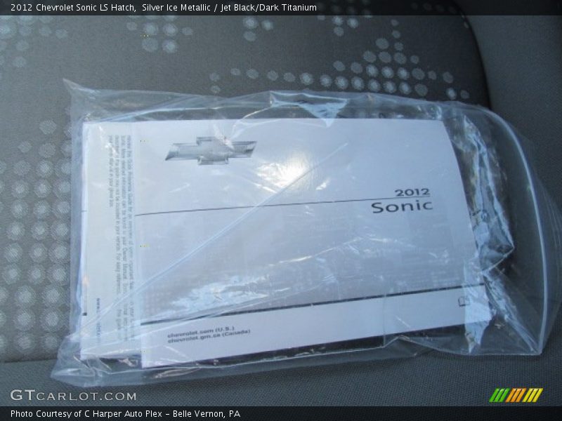 Silver Ice Metallic / Jet Black/Dark Titanium 2012 Chevrolet Sonic LS Hatch
