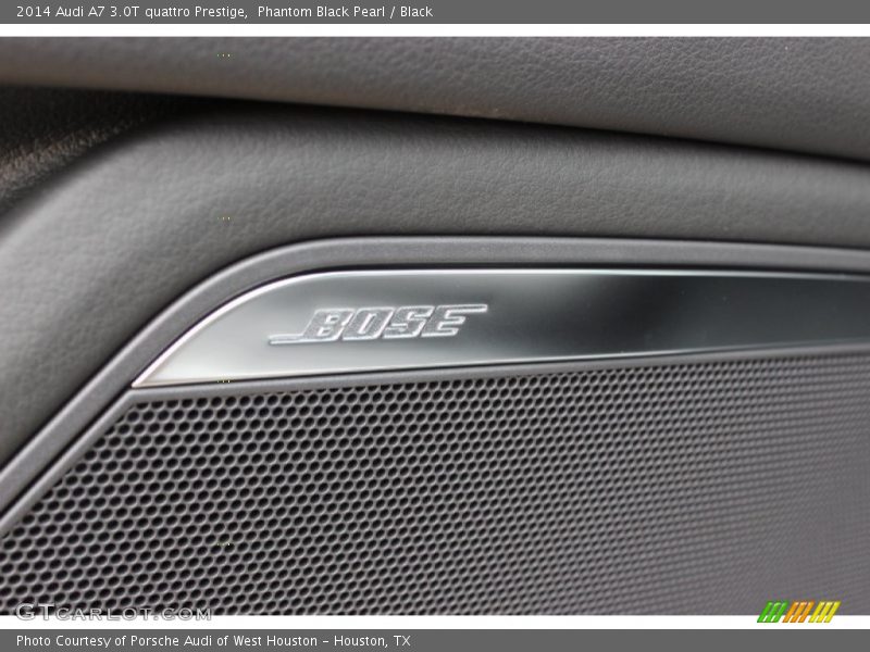 Phantom Black Pearl / Black 2014 Audi A7 3.0T quattro Prestige