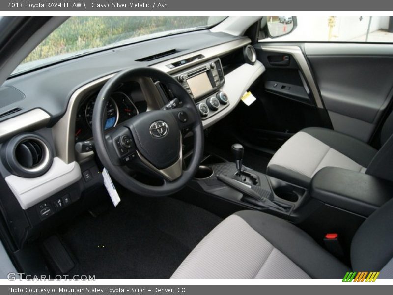 Classic Silver Metallic / Ash 2013 Toyota RAV4 LE AWD