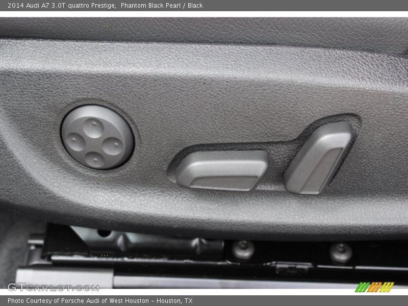 Phantom Black Pearl / Black 2014 Audi A7 3.0T quattro Prestige