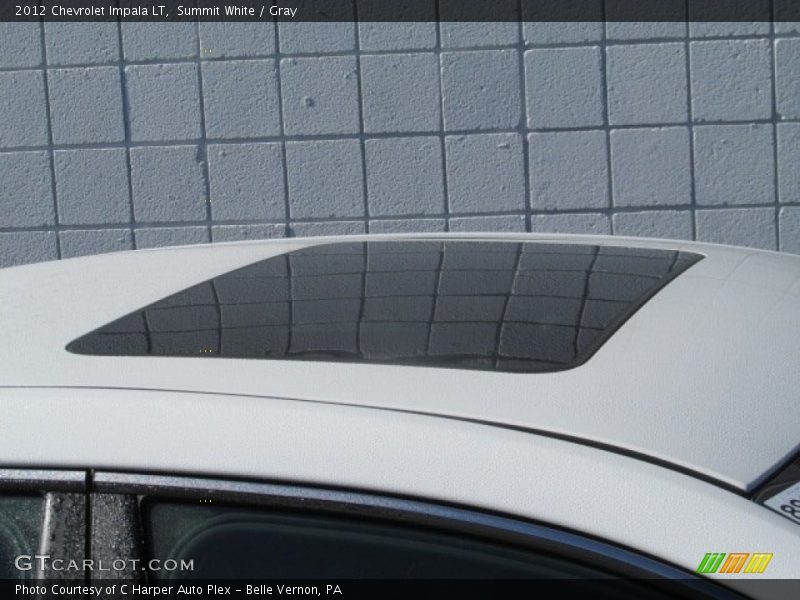 Summit White / Gray 2012 Chevrolet Impala LT