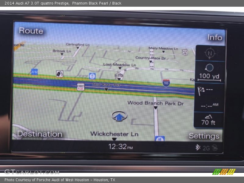 Navigation of 2014 A7 3.0T quattro Prestige