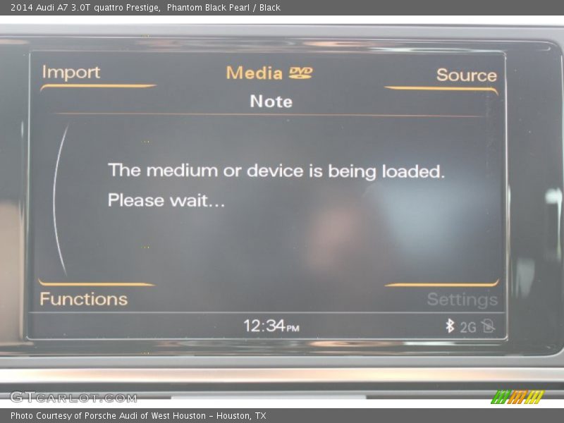 Phantom Black Pearl / Black 2014 Audi A7 3.0T quattro Prestige