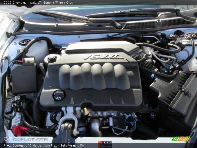 Summit White / Gray 2012 Chevrolet Impala LT
