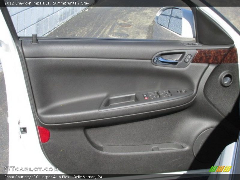 Summit White / Gray 2012 Chevrolet Impala LT