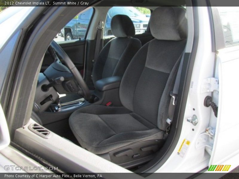 Summit White / Gray 2012 Chevrolet Impala LT