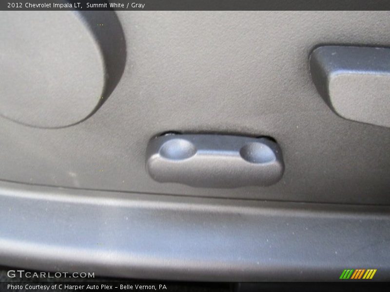 Summit White / Gray 2012 Chevrolet Impala LT