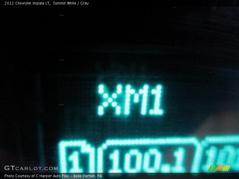 Summit White / Gray 2012 Chevrolet Impala LT