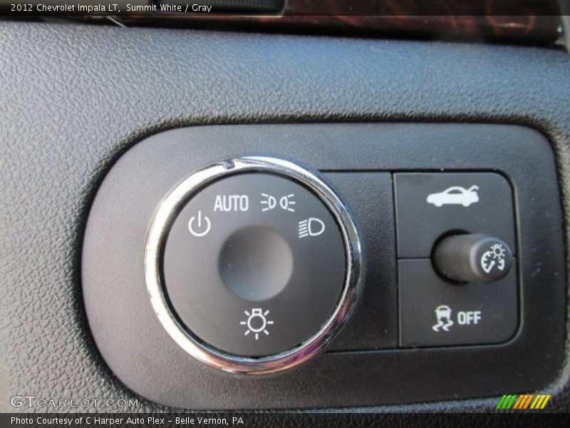 Summit White / Gray 2012 Chevrolet Impala LT