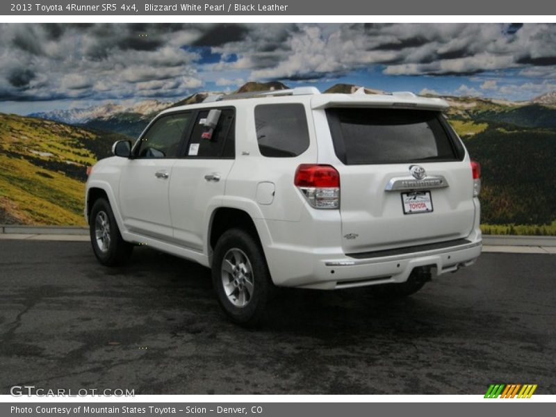 Blizzard White Pearl / Black Leather 2013 Toyota 4Runner SR5 4x4