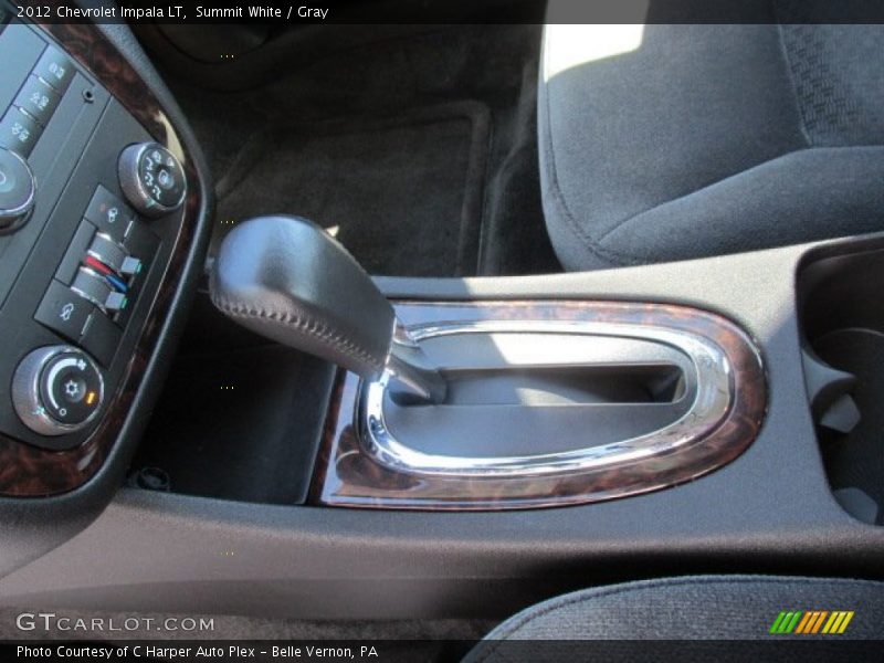 Summit White / Gray 2012 Chevrolet Impala LT