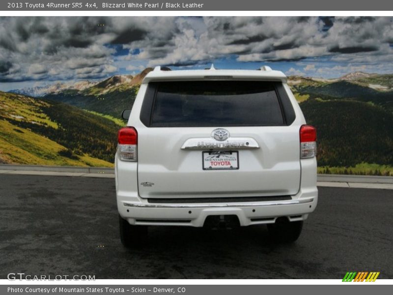 Blizzard White Pearl / Black Leather 2013 Toyota 4Runner SR5 4x4