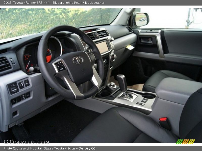 Blizzard White Pearl / Black Leather 2013 Toyota 4Runner SR5 4x4
