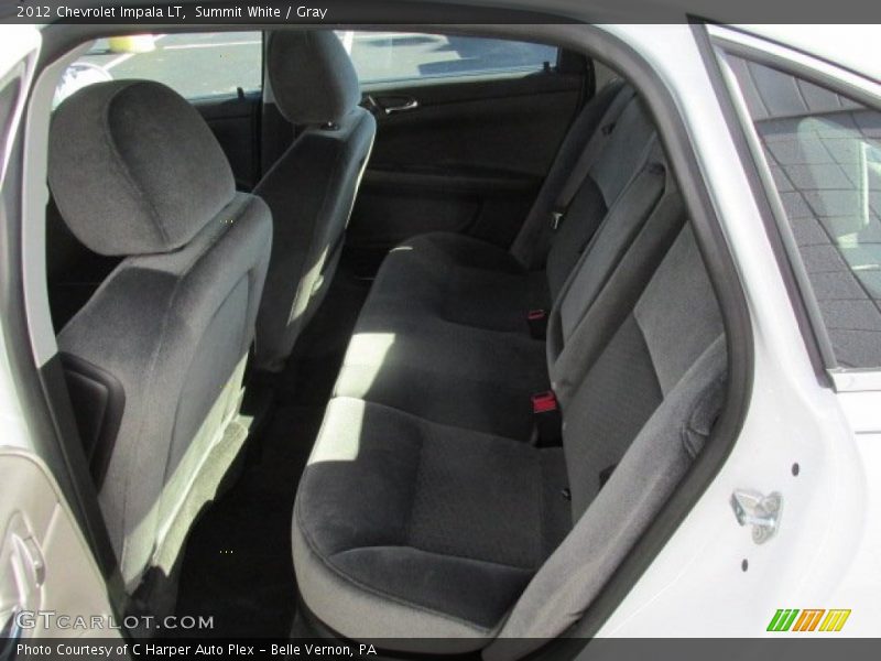 Summit White / Gray 2012 Chevrolet Impala LT