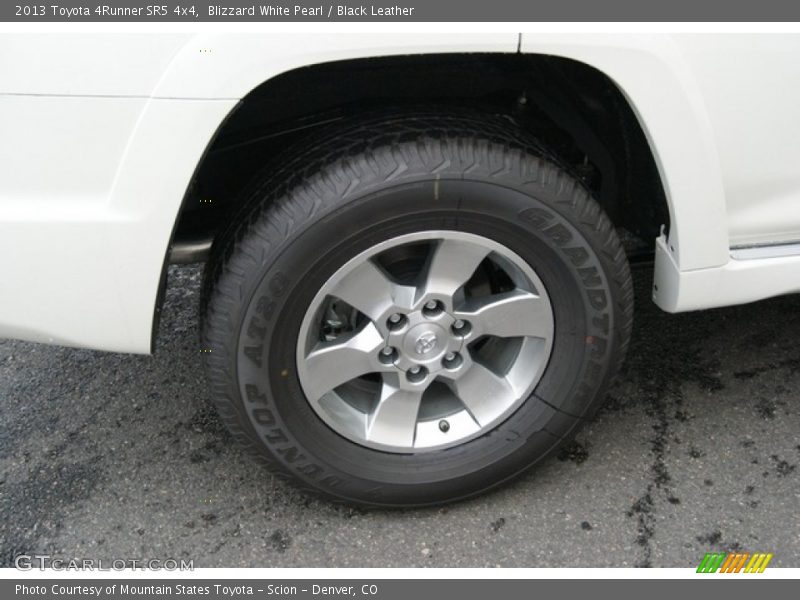 Blizzard White Pearl / Black Leather 2013 Toyota 4Runner SR5 4x4