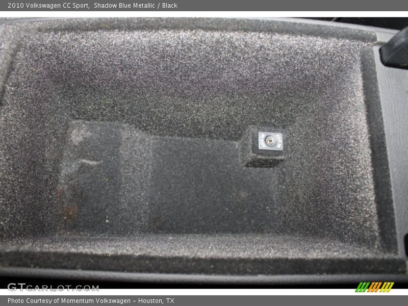 Shadow Blue Metallic / Black 2010 Volkswagen CC Sport