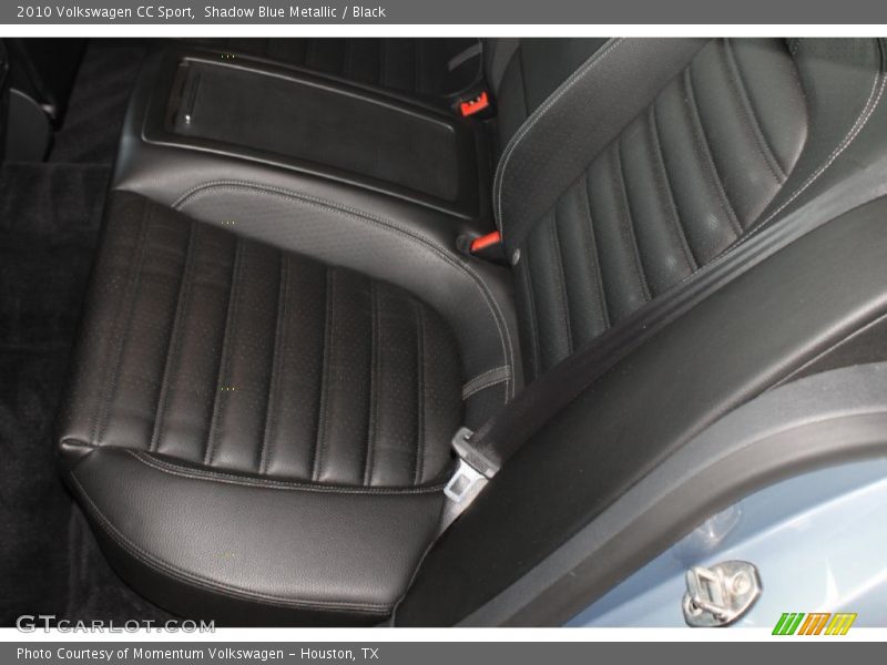 Shadow Blue Metallic / Black 2010 Volkswagen CC Sport