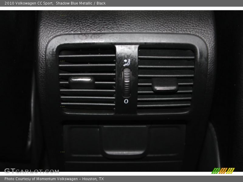 Shadow Blue Metallic / Black 2010 Volkswagen CC Sport