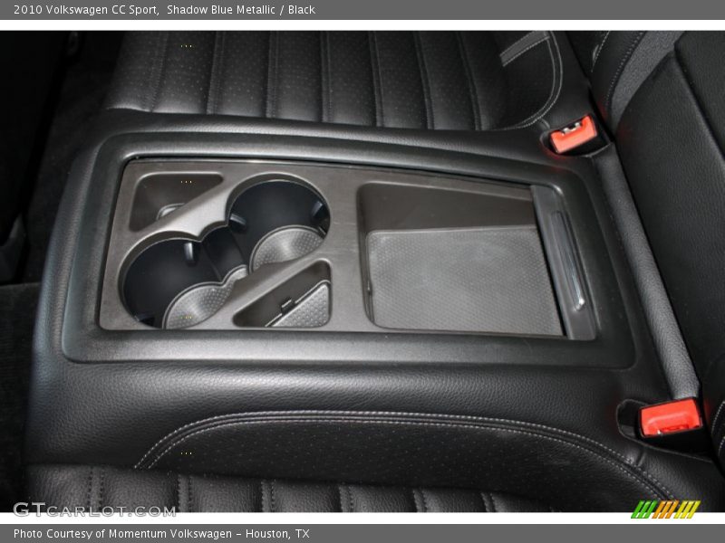 Shadow Blue Metallic / Black 2010 Volkswagen CC Sport