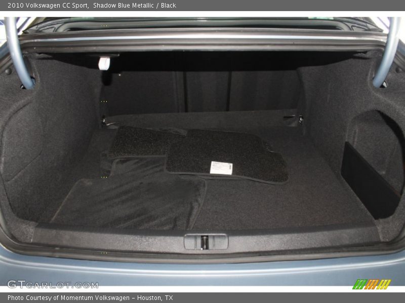 Shadow Blue Metallic / Black 2010 Volkswagen CC Sport